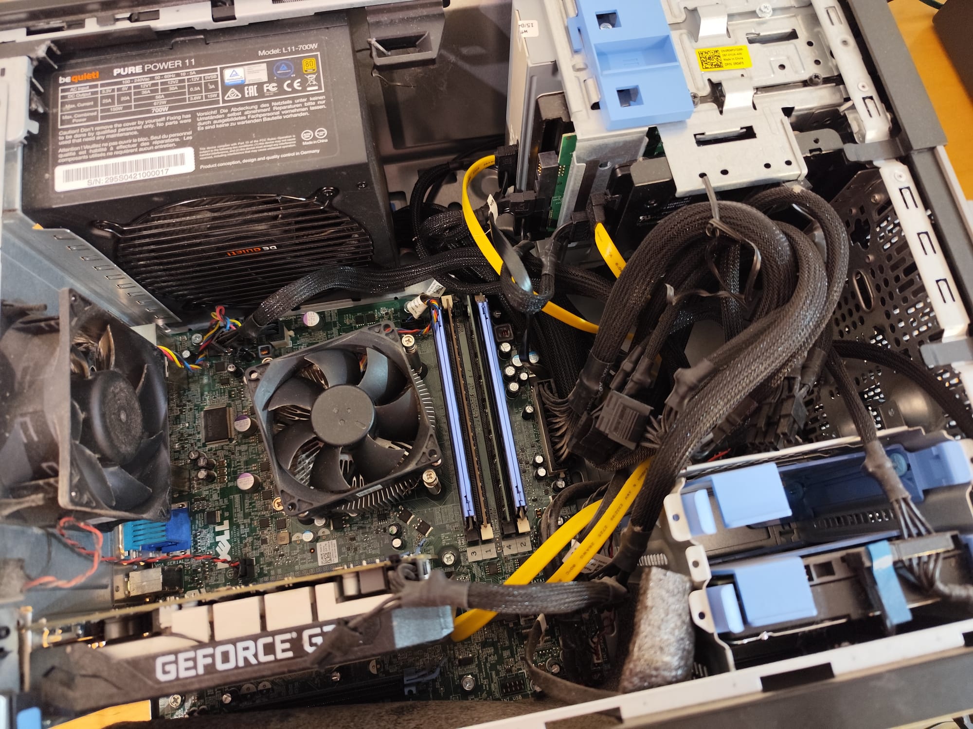 Pohled do mého PC s instalovanou pamětí ve 4. pozici