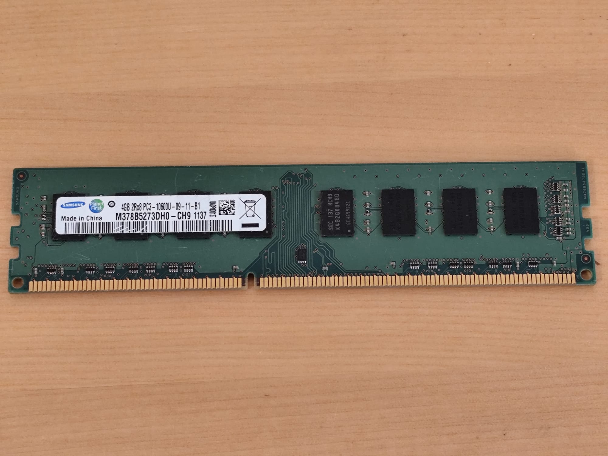 Samsung DDR3 paměť