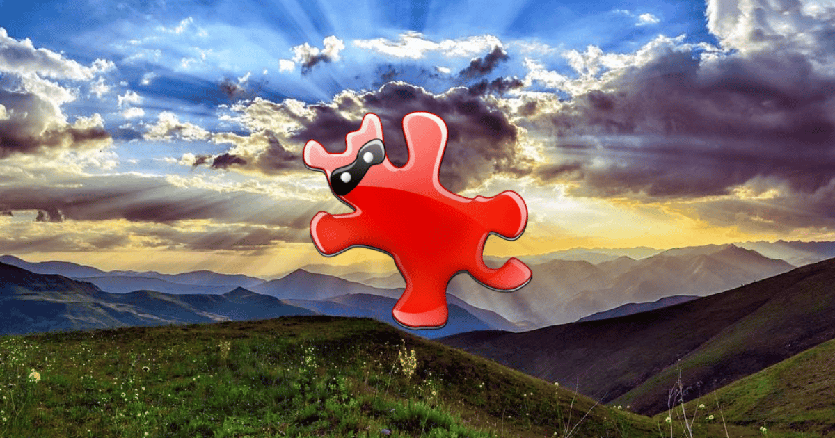 Logo IrfanView s pozadim