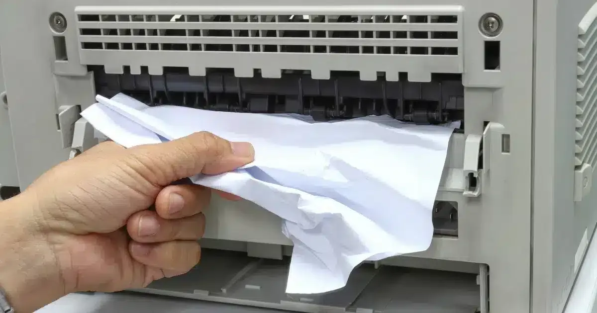 Zasekly papir v tiskarne 1
