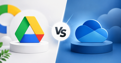 Google Drive vs Microsoft OneDrive, proč používám oba?