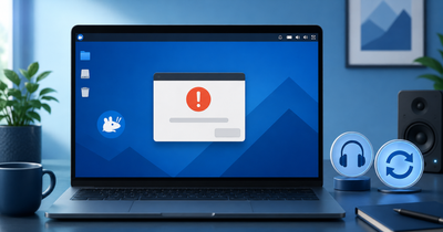 Xubuntu mi zobrazil vnitřní chybu WirePlumber, ale problém jsem nezaznamenal