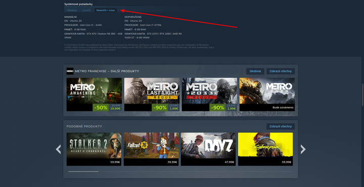Bude mi hra na Linuxu fungovat? Moje vodítka, která mohou napovědět