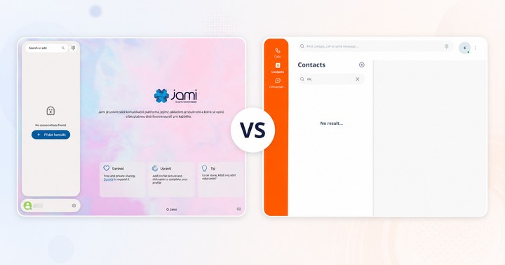 Jami vs Linphone aneb jak jsem vybral VoIP klienta pro Linux