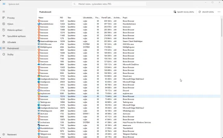 Správce úloh Windows 11 nezobrazuje procesy (řešení)