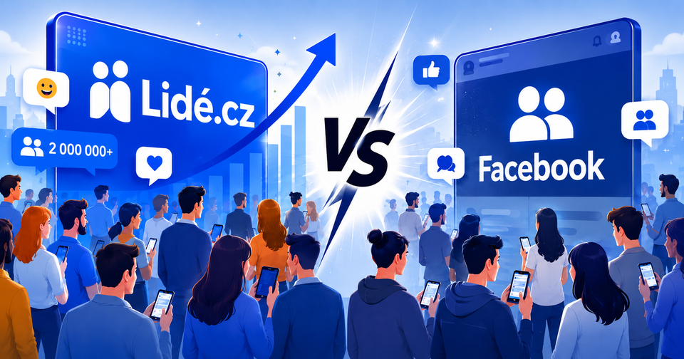 Sociální síť Lidé.cz má přes 2 milióny uživatelů. Dotahuje Facebook?