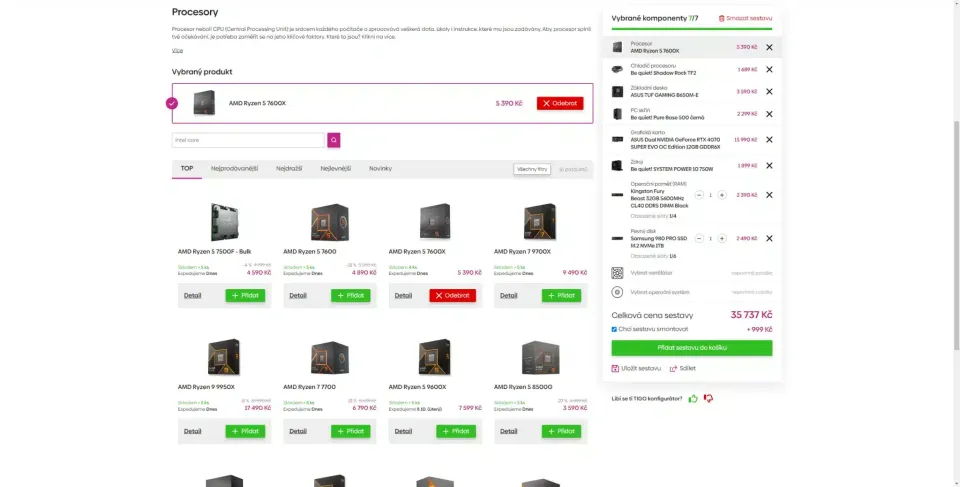 Hledáte náhradu za PC konfigurátor CZC? Mám řešení