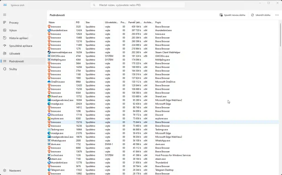 Správce úloh Windows 11 nezobrazuje procesy (řešení)